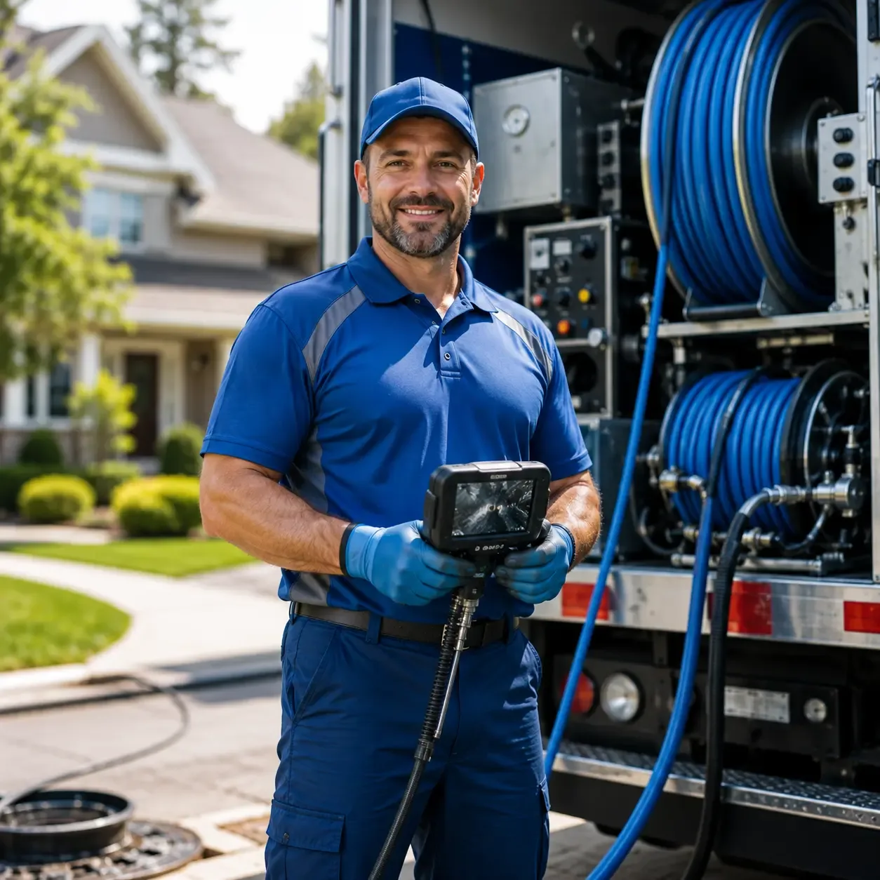 Local outdoor drain cleaning specialists in Palmyra, NJ